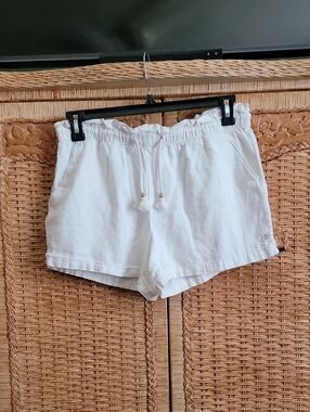 🔴 Hang Ten White Drawstring Casual Shorts